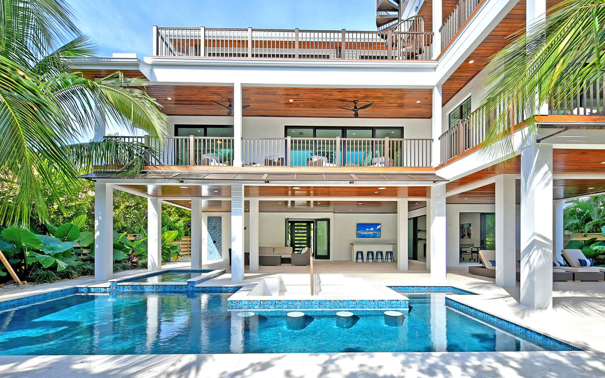 EBG home handover — completed barrier island residence